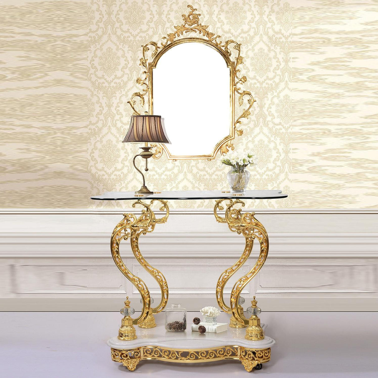 HD-263 - CONSOLE WITH MIRROR