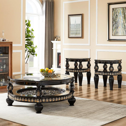 HD-1208 - 3PC COFFEE TABLE SET image