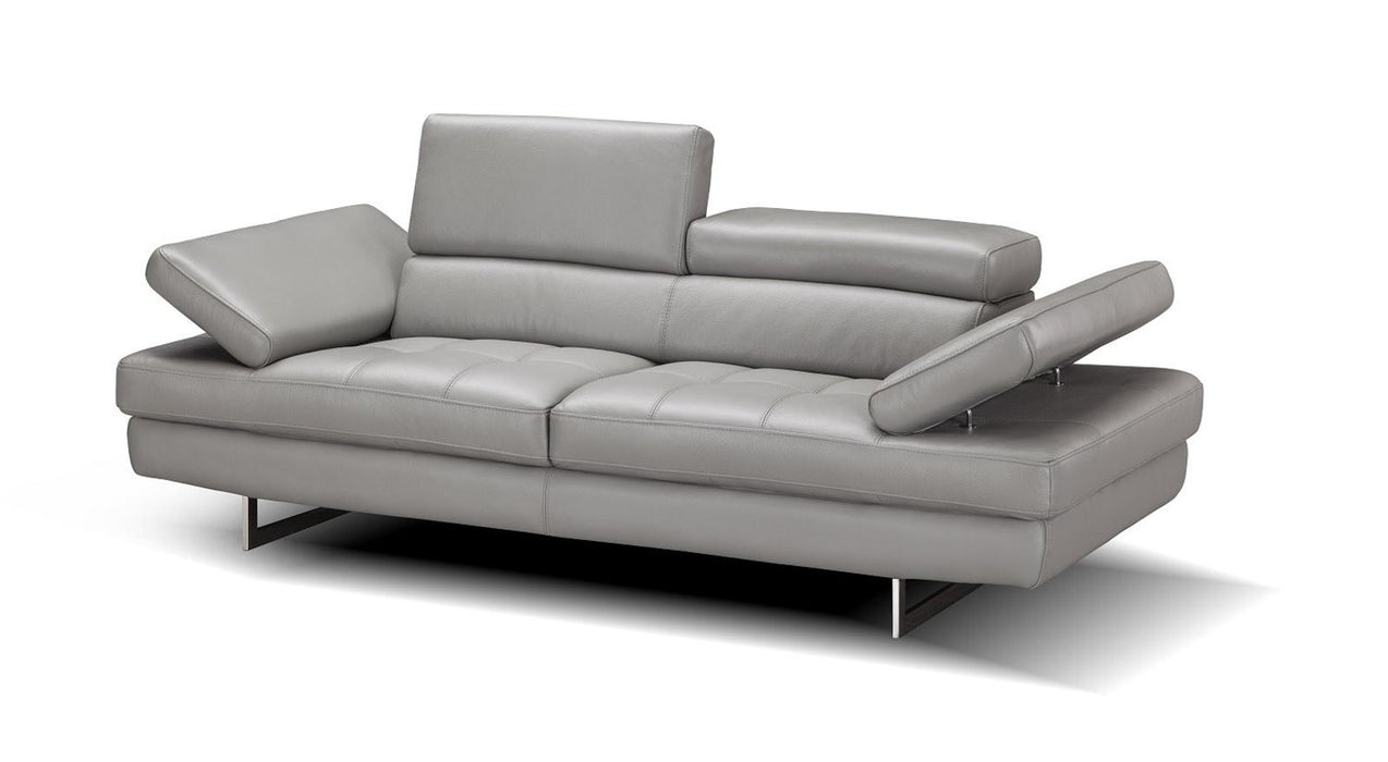 J&M Furniture Aurora Loveseat in Light Grey image