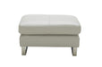 J&M Furniture Constantin Ottoman in Light Grey image