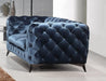 J&M Furniture Glitz Loveseat in Blue image