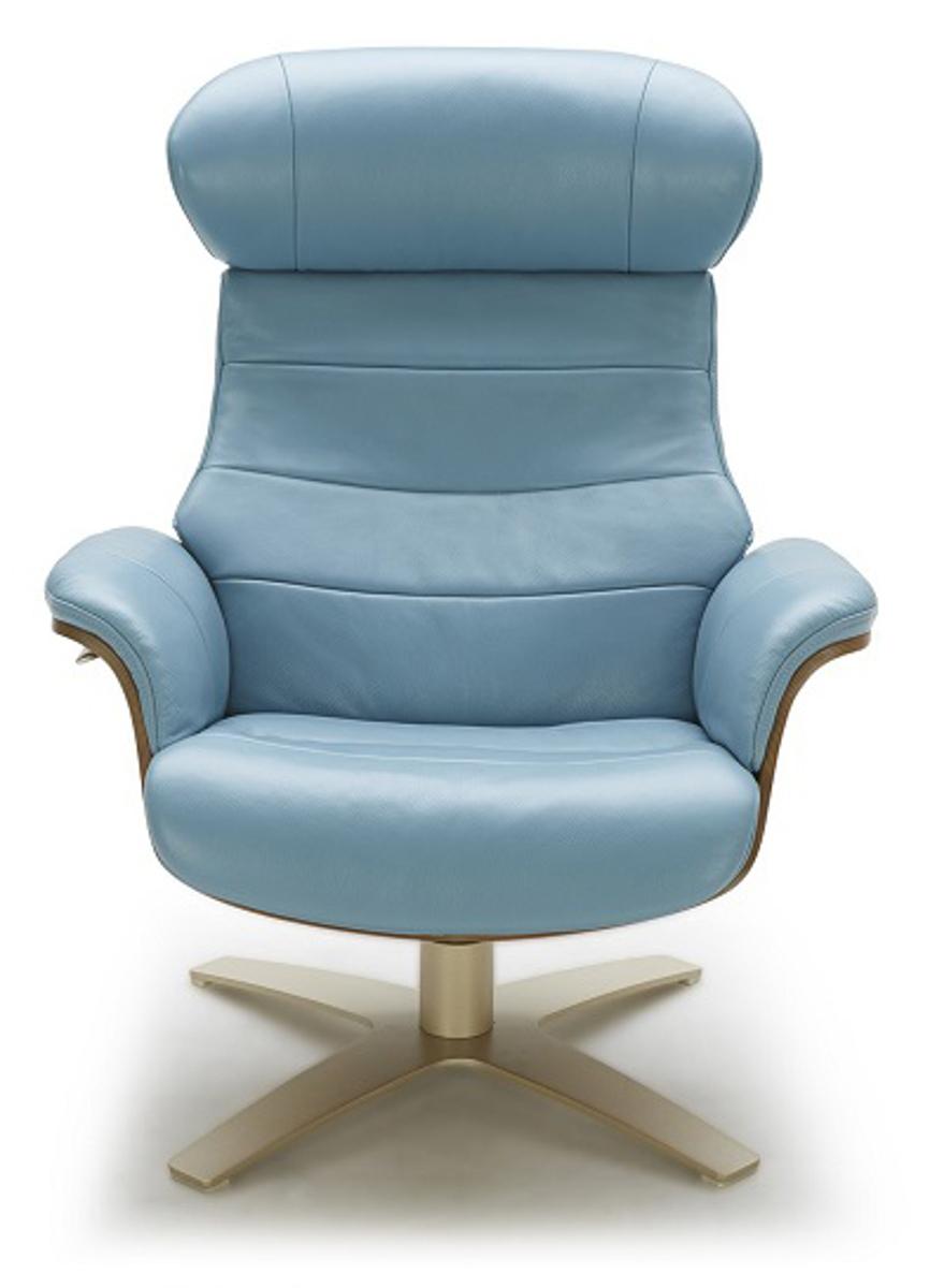 J&M Furniture Karma Chair in Blue