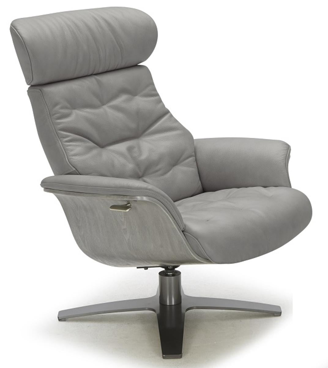 J&M Furniture Karma Chair in Grey