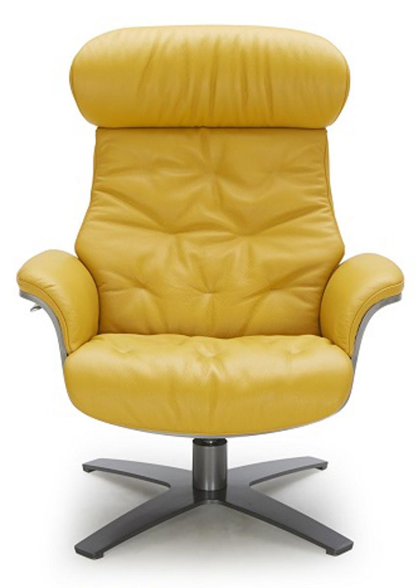 J&M Furniture Karma Chair in Mustard
