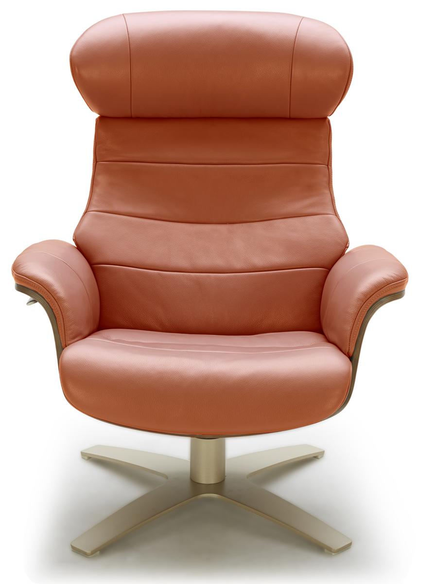 J&M Furniture Karma Chair in Pumpkin