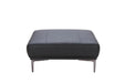 J&M Furniture Knight Ottoman in Black image