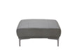 J&M Furniture Knight Ottoman in Grey image