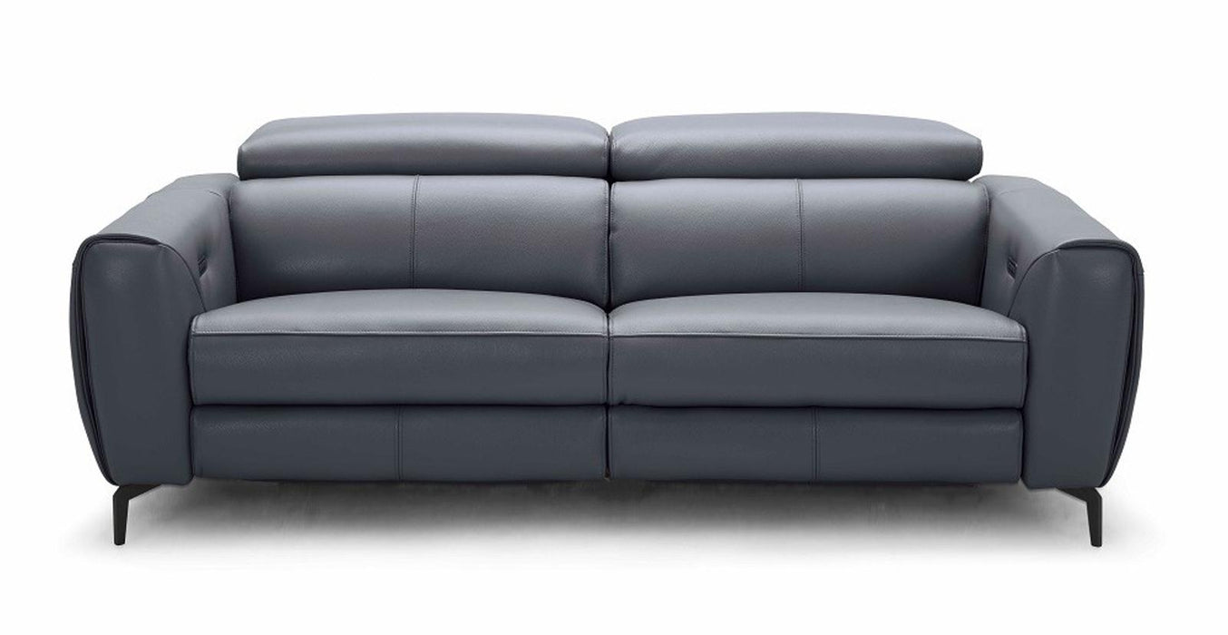 J&M Furniture Lorenzo Sofa in Blue-Grey image