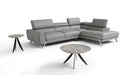 J&M Furniture Mood Right Hand Facing Chaise Sectional in Grey image