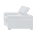 J&M Furniture Soho Chair in White Leather image