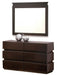 J&M Knotch Dresser and Mirror in Expresso image