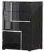 J&M Lucca 5-Drawer Chest in Black Lacquer image