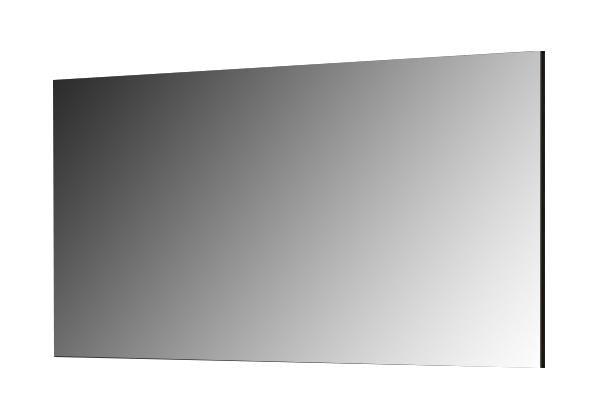 J&M Maia Mirror in Light Grey and Wenge