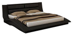 J&M Wave King Curve Panel Bed in Black image