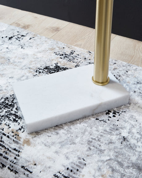 Santiford Floor Lamp - galleria furniture outlet