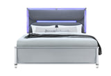Lando Silver Bed