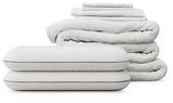 RH Mattress Protect Bundle Top of Bed