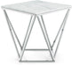 Skyler Chrome End Table image