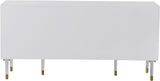 Jive White Lacquer Sideboard/Buffet