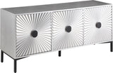 Glitz Antique Silver Sideboard/Buffet