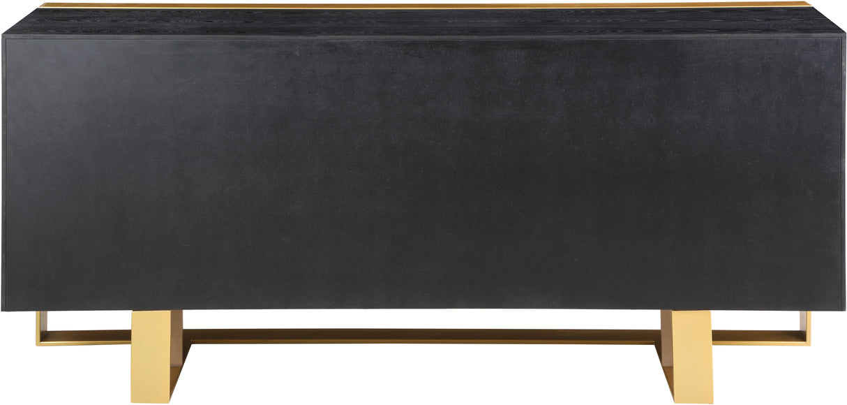 Sherwood Black Wood Sideboard/Buffet