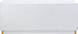 Cosmopolitan White Lacquer Sideboard/Buffet