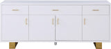 Excel White Lacquer Sideboard/Buffet