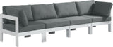 Nizuc Grey Waterproof Fabric Outdoor Patio Modular Sofa