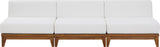 Rio Off White Waterproof Fabric Outdoor Patio Modular Sofa