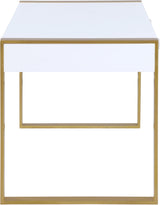 Victoria White / Gold Desk/Console