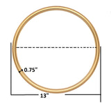 XOXO Gold Stainless Steel Wall Decor