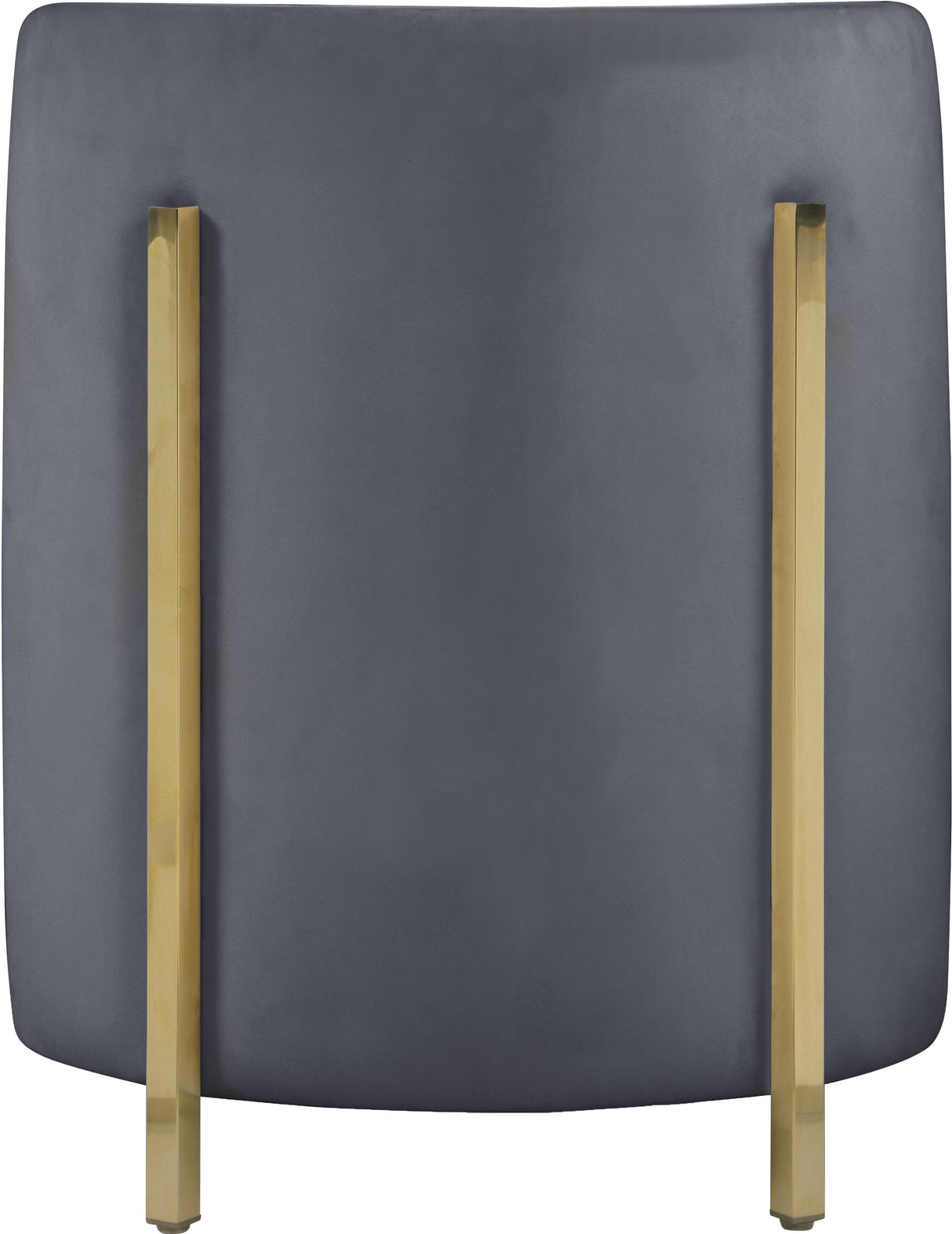 Rotunda Grey Velvet Accent Chair