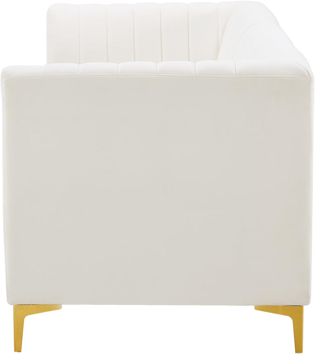 Alina Cream Velvet Modular Sofa