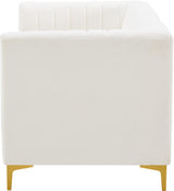 Alina Cream Velvet Modular Sofa