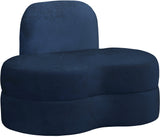 Mitzy Navy Velvet Chair