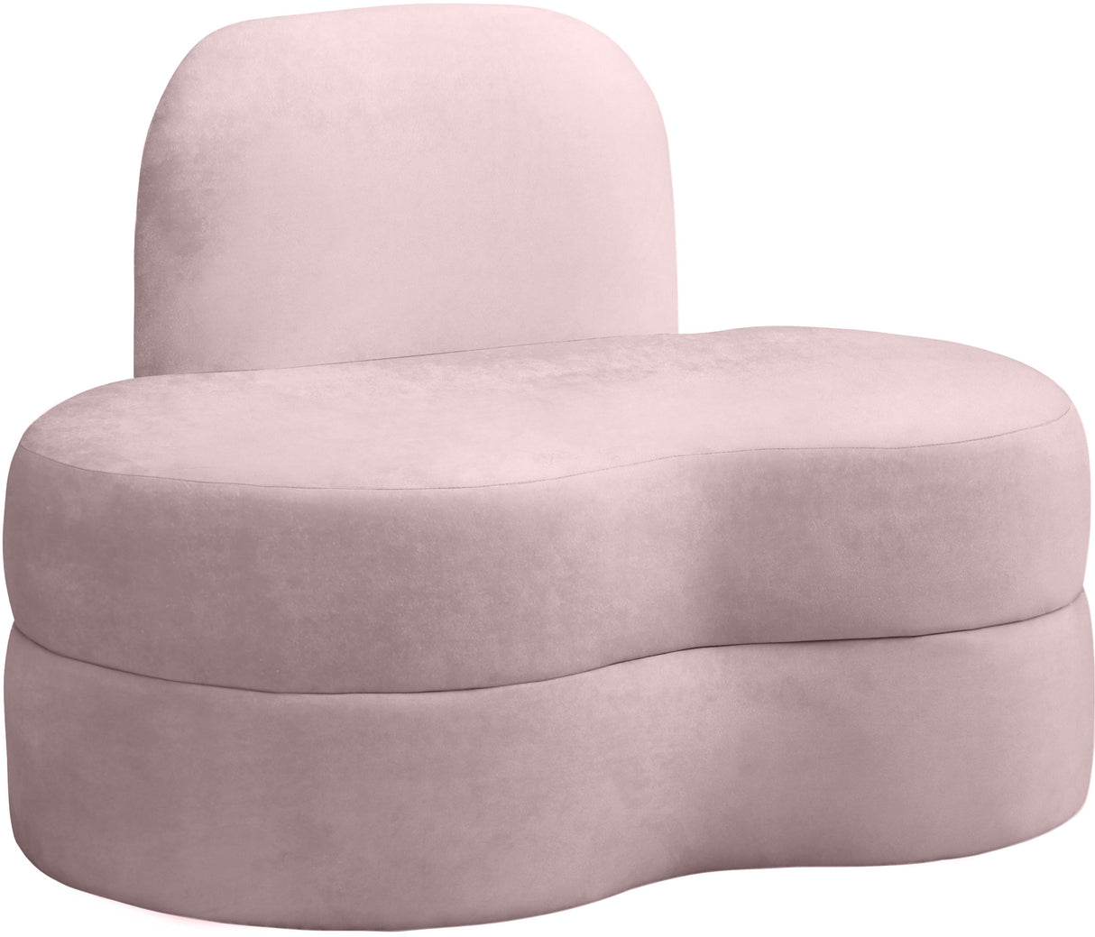 Mitzy Pink Velvet Chair