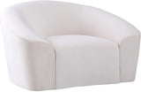 Riley Cream Velvet Chair