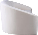 Riley Cream Velvet Loveseat