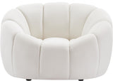 Elijah Cream Velvet Chair