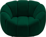 Elijah Green Velvet Chair
