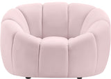Elijah Pink Velvet Chair