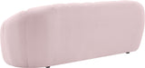 Elijah Pink Velvet Sofa