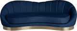Shelly Navy Velvet Sofa