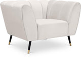 Beaumont Cream Velvet Chair