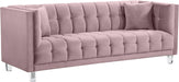 Mariel Pink Velvet Sofa image