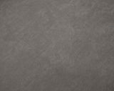 Cozy Grey Velvet Ottoman