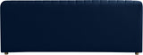 Naya Navy Velvet Loveseat
