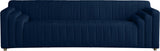 Naya Navy Velvet Sofa