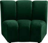 Infinity Green Velvet Modular Chair