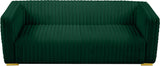 Ravish Green Velvet Sofa